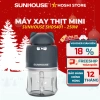 Máy xay sinh tố đa năng Sunhouse SHD5.312B - Xay sinh tố, thịt cá, rau củ, bảo hành 1 năm, giảm giá 23% - chỉ 639.000₫