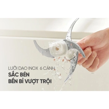 Máy xay sinh tố đa năng Sunhouse SHD5.312B - Xay sinh tố, thịt cá, rau củ, bảo hành 1 năm, giảm giá 23% - chỉ 639.000₫