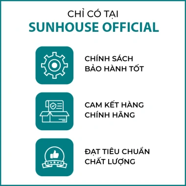 Máy Xay Sinh Tố Đa Năng SUNHOUSE SHD5.322 - Bảo hành 12 tháng, Giá chỉ 749.000đ