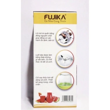 Máy xay sinh tố Fujika FJ-9 công suất mạnh, đa chức năng, giảm giá 395.000đ