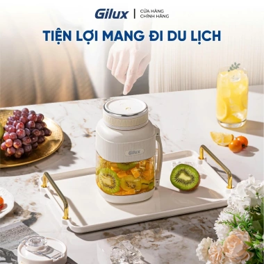 Máy xay sinh tố Gilux mini gọn, tiện lợi, bảo hành 12 tháng - Giá chỉ 479.000đ 7
