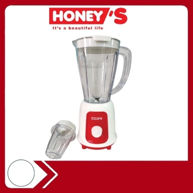 Máy xay sinh tố Honey 1.5L HO-SB405P 6 tốc độ, tự làm sạch, bền bỉ, kèm cối phụ - Giá chỉ 333.500₫