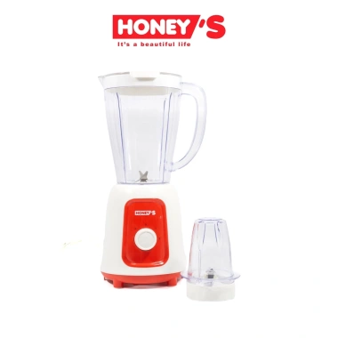 Máy xay sinh tố Honey 1.5L HO-SB405P 6 tốc độ, tự làm sạch, bền bỉ, kèm cối phụ - Giá chỉ 333.500₫