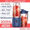 Máy Xay Sinh Tố Juicing Cup 300ml Cầm Tay 6 Lưỡi 2 Cối Pin USB Siêu Tiện Lợi Giá 115k 2