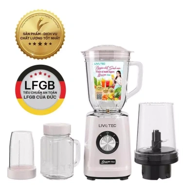 Máy xay sinh tố Livotec LVB-821 đa năng - xay thịt, xay khô, xay sinh tố nhanh, giao hàng sau Tết giá ưu đãi 1.314.000₫