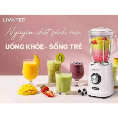 Máy xay sinh tố Livotec LVB-821 đa năng - xay thịt, xay khô, xay sinh tố nhanh, giao hàng sau Tết giá ưu đãi 1.314.000₫