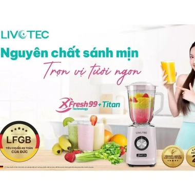 Máy xay sinh tố Livotec LVB-821 đa năng - xay thịt, xay khô, xay sinh tố nhanh, giao hàng sau Tết giá ưu đãi 1.314.000₫ 9 Máy xay sinh tố Livotec LVB-821 đa năng - xay thịt, xay khô, xay sinh tố nhanh, giao hàng sau Tết giá ưu đãi 1.314.000₫ 9