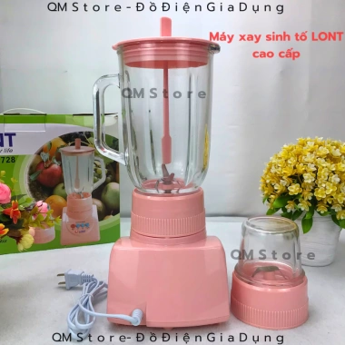 Máy xay sinh tố Lont LT-728 đa năng cao cấp - Xay rau, củ, quả, thịt, giá 359.000₫