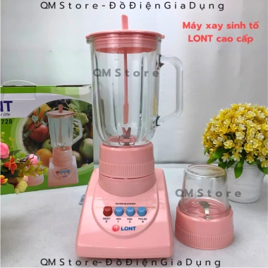Máy xay sinh tố Lont LT-728 đa năng cao cấp - Xay rau, củ, quả, thịt, giá 359.000₫ 7 Máy xay sinh tố Lont LT-728 đa năng cao cấp - Xay rau, củ, quả, thịt, giá 359.000₫ 7