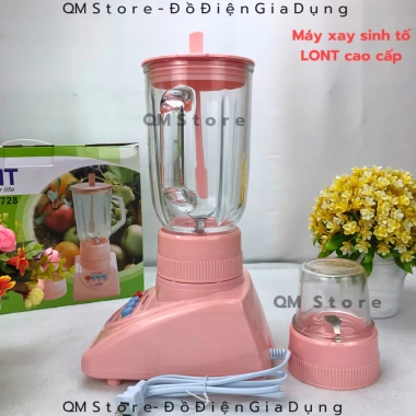 Máy xay sinh tố Lont LT-728 đa năng cao cấp - Xay rau, củ, quả, thịt, giá 359.000₫