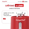 Máy xay sinh tố mini không dây Lazychef 3in1 6 lưỡi dao – Tích điện, đa năng, giá chỉ 690.000₫ 4