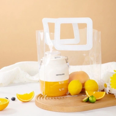 Máy xay sinh tố Ostmars cầm tay tích điện 10 lưỡi dao, dung tích 500ml, đa năng, giá 238.000 VND