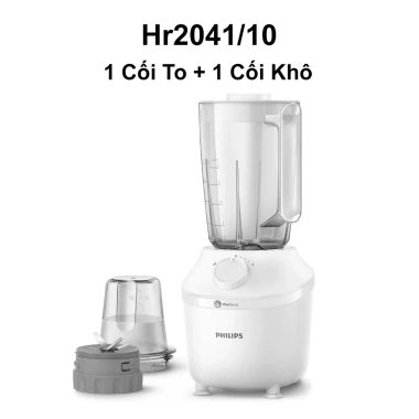 Máy Xay Sinh Tố Philips HR2.041 450W - 2 Cối Lớn 1 Cối Nhỏ, Hàng Chính Hãng, Giảm Giá 619k 9 Máy Xay Sinh Tố Philips HR2.041 450W - 2 Cối Lớn 1 Cối Nhỏ, Hàng Chính Hãng, Giảm Giá 619k 9