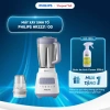 Máy xay sinh tố Philips HR2.221/00 700W - 5 tốc độ, nghiền đá non, BH 24 tháng, giảm giá 15%