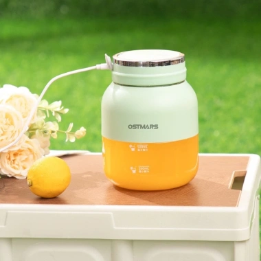 Máy xay sinh tố pin sạc OSTMARS GZ2.023 2in1 500ml - Siêu mạnh, chỉ 210.000 VND