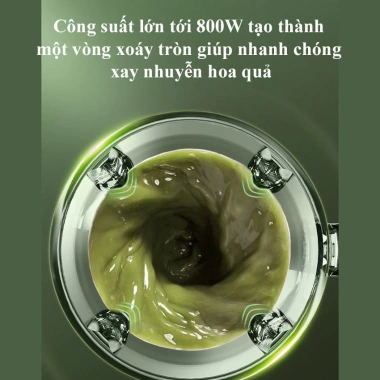 Máy xay sinh tố SOKANY 800W - 2 bộ cối dao đa năng, xay hoa quả nhanh, giá ưu đãi 718.000₫ 3 Máy xay sinh tố SOKANY 800W - 2 bộ cối dao đa năng, xay hoa quả nhanh, giá ưu đãi 718.000₫ 3