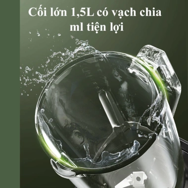 Máy xay sinh tố SOKANY 800W - 2 bộ cối dao đa năng, xay hoa quả nhanh, giá ưu đãi 718.000₫