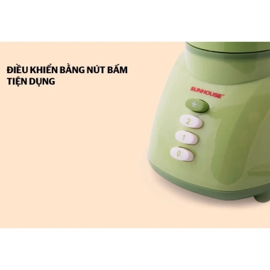 Máy xay sinh tố SUNHOUSE SHD5.112 350W 1L, 4 lưỡi inox 304, đa năng, giá tốt 508.560 VND