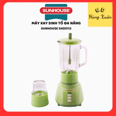 Máy xay sinh tố SUNHOUSE SHD5.112 xanh 350W - Giá chỉ 411.600 VND, BH 12 tháng