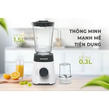 Máy xay sinh tố Sunhouse SHD5.114 2 cối 450W - Chính hãng, bao lỗi 1 đổi 1, 488.000₫