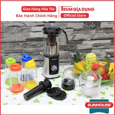 Máy xay sinh tố Sunhouse SHD5.322/SHD5.323/SHD5.328 220W đa năng - Giá chỉ 625.000₫