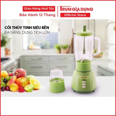 Máy xay sinh tố thủy tinh Sunhouse SHD5.112 Cối xay đa năng, dễ vệ sinh, bảo hành 12 tháng, giá 435.000 VND 5 Máy xay sinh tố thủy tinh Sunhouse SHD5.112 Cối xay đa năng, dễ vệ sinh, bảo hành 12 tháng, giá 435.000 VND 5