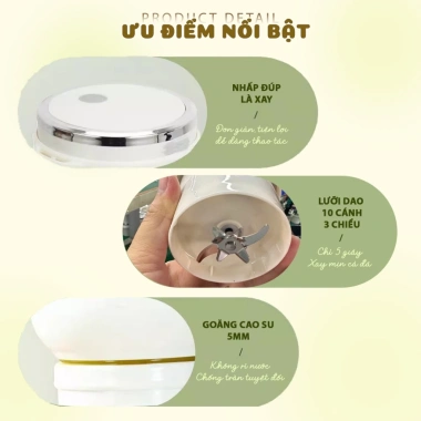 Máy Xay Sinh Tố Venko 1.300ml Chính Hãng - Xay Sữa Hạt, Thực Phẩm, Giá 249k