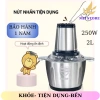 Máy Xay Thịt 2L 250W - Cối Xay Thịt 4 Lưỡi Siêu Khỏe, BH 1 Năm, Giá 319.000đ