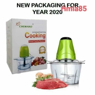 MÁY XAY THỊT 3 LƯỠI CỐI NHỰA CHENHAO 1L - Nội địa, Tiện Lợi, Giá 179k 2