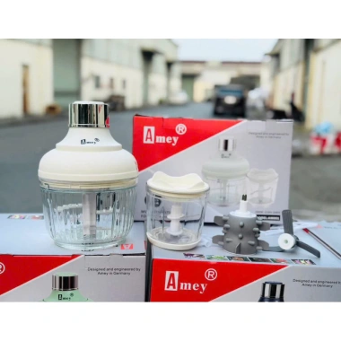 Máy Xay Thịt Amey AM001 Hai Cối Thuỷ Tinh - Đánh Ruốc, Đánh Trứng, Bóc Tỏi, Giá 495.000₫ 4 Máy Xay Thịt Amey AM001 Hai Cối Thuỷ Tinh - Đánh Ruốc, Đánh Trứng, Bóc Tỏi, Giá 495.000₫ 4