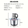 Máy Xay Thịt Asaki Cỡ Lớn 3L 5 Lưỡi Xay 3 Chế Độ Tùy Chỉnh Tiện Lợi Giá 329k 2