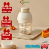 Máy xay thịt Bear 2L cối thủy tinh và cối inox 304 an toàn, trục dao 4 lưỡi 300W 6