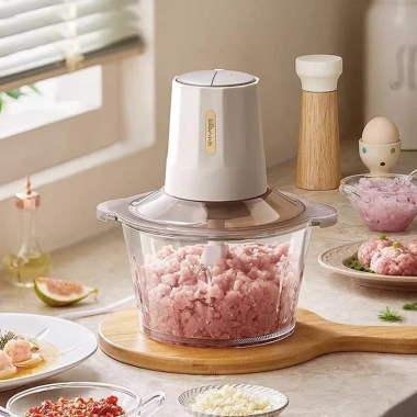 Máy Xay Thịt Bear 304 Inox 300W - 2L, Dao 4 Lưỡi Bền Bỉ, Giá ưu đãi 469k 2