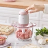 Máy xay thịt Bear QSJ-B03K2 2L hồng 300W trục dao 4 lưỡi, bảo hành 18 tháng, 435.000₫ 6