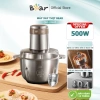 Máy xay thịt Bear QSJ-L05H7 inox 2.6L 500W đa năng, xay rau củ & sinh tố - Giá 869.000₫