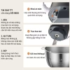 Máy xay thịt Bear QSJ-L05H7 inox 2.6L 500W đa năng, xay rau củ & sinh tố - Giá 869.000₫ 8