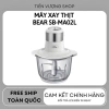 Máy Xay Thịt Bear SB-MA02L 300W 2L - Cối Thủy Tinh, Xay Rau Củ, Hạt Cứng Nhuyễn, Chống Ồn, Giá Ưu Đãi 470k