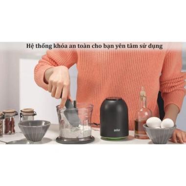 Máy xay thịt Braun CH3.011BK 500W 500ml - Giá ưu đãi 879.000₫, mạnh mẽ, bền bỉ 6