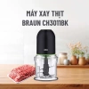 Máy Xay Thịt Braun CH3.011BK 500W 500ml – Khoá An Toàn, Bảo Hành 2 Năm, Chính Hãng, Giá Giảm 859.000₫ 4