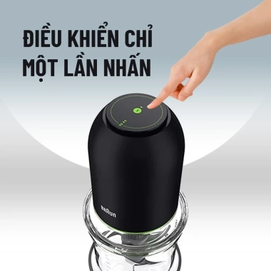 Máy Xay Thịt Braun CH3.011BK 500W 500ml – Khoá An Toàn, Bảo Hành 2 Năm, Chính Hãng, Giá Giảm 859.000₫