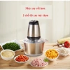 Máy xay thịt cá đa năng cối inox 2L xay hành tỏi, sẵn hàng, giá 114.000₫