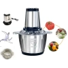 Máy xay thịt cá đa năng cối inox 2L xay hành tỏi, sẵn hàng, giá 114.000₫ 2