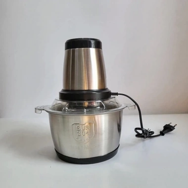Máy xay thịt cá đa năng inox 304 4 lưỡi siêu bén 2.000ml - Giá chỉ 150.000đ Samba 9