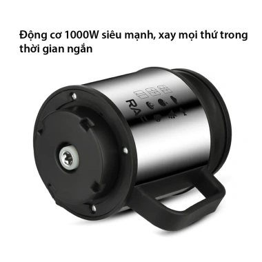 Máy xay thịt cá thực phẩm RAF 1.000W cối inox 5L - Giá ưu đãi 439.000 VND 3
