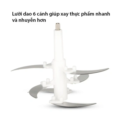 Máy xay thịt cá thực phẩm RAF 1.000W cối inox 5L - Giá ưu đãi 439.000 VND 5