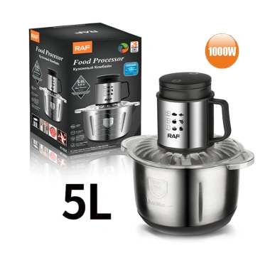 Máy xay thịt cá thực phẩm RAF 1.000W cối inox 5L - Giá ưu đãi 439.000 VND 6
