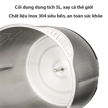 Máy xay thịt cá thực phẩm RAF 1.000W cối inox 5L - Giá ưu đãi 439.000 VND 8