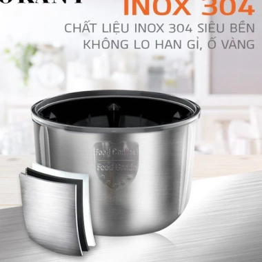 Máy xay thịt chà bông bóc tỏi 500W SK-7.030 kèm 3 cối xay - Siêu nhuyễn, giảm giá 611k 3