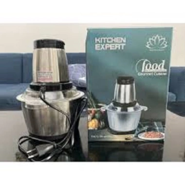 Máy xay thịt cối inox 2L đa năng, dao 4 lưỡi, công suất 300W - Giá chỉ 121.618 VND