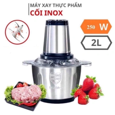 Máy xay thịt cối inox 304 250W công nghệ Nhật Bản đa năng, dung tích 2L - 99.000₫ 10